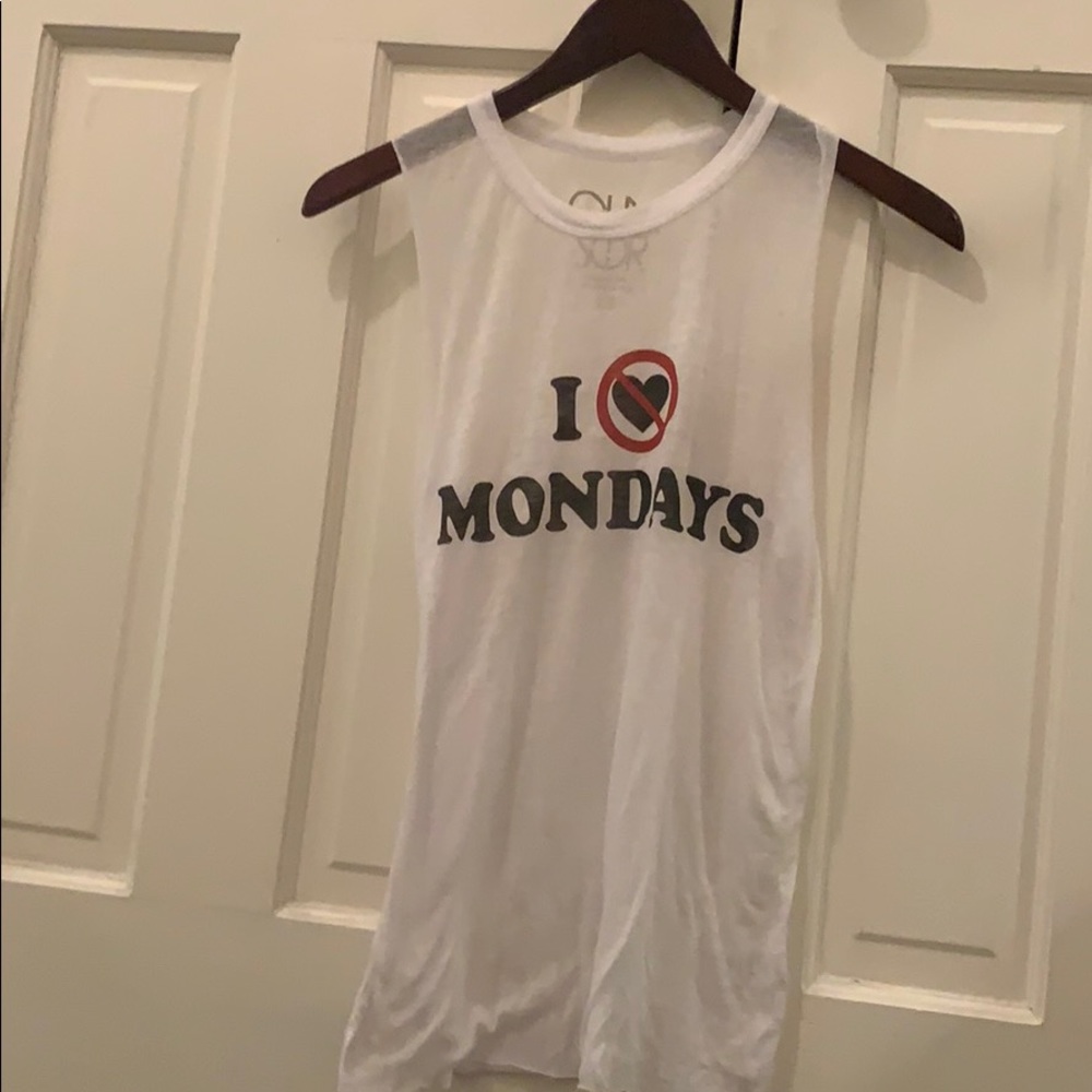 Chaser I love Monday’s tank - Women’s XS